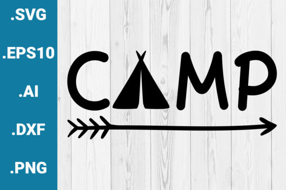 Camping SVG for Crafts and Graphics