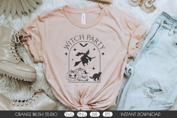 Halloween Witch Party SVG. Witch Quote.
